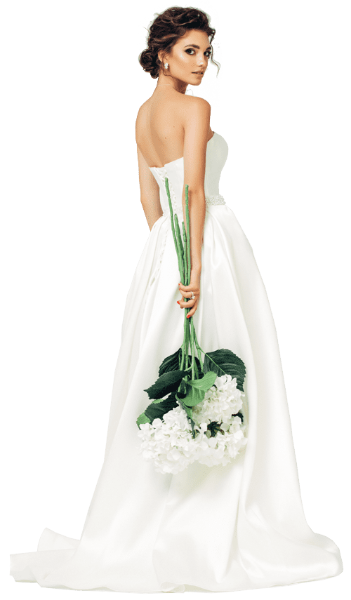 Bride with Bouquet